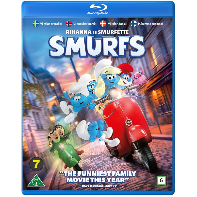 Smurfs 2025 Blu Ray